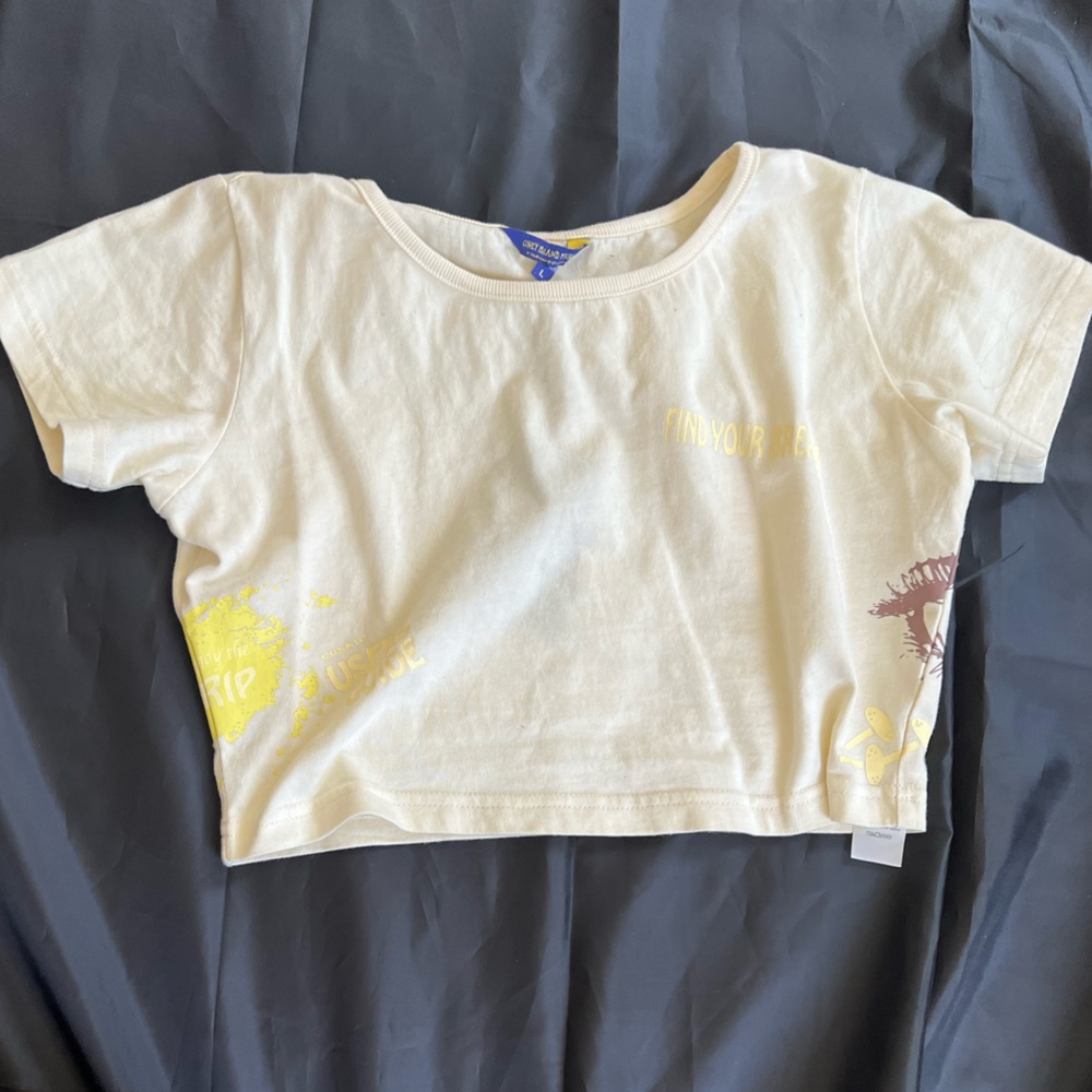Cropped top Tee